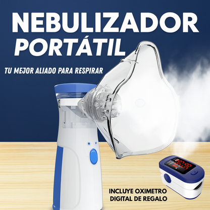 Nebulizador Portátil - TU MEJOR ALIADOR PARA RESPIRAR PROFUNDAMENTE