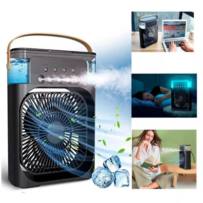 MINI AIRE ACONDICIONADO PORTATIL HUMIFICADOR Y PURIFICADOR