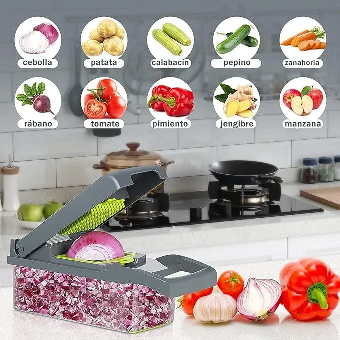 El Picador de Verduras Multifuncional que Todos Quieren en su Cocina